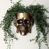 Wall Planter for Indoor Outdoor Plants, Hanging Skull Vase Unique Face Flower Pot Head Planters