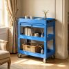 3 Tier Rolling Tool Cart Garage Workshop Lockable Drawer Storage Organizer Metal Wheels for Easy Transport