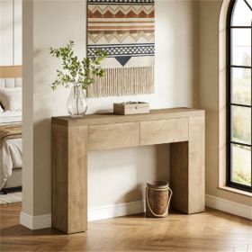 old SKU:D01027H7TPA   Console, sofa table with storage space, hallway table, entrance table (Color: Universal)