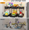 3 Pack Under Sink Organizers, 2-Tier Multi-Use Kitchen and Bathroom Organizers and Storage with Sliding Drawers, Bathroom Cabinet Organizer
