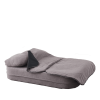 75''2-in-1 Foldable Sofa,Convertible Sleeper Foam Sofa Bed with Multi Functional Blanket, Chenille Floor folding sofa bed