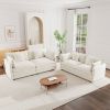 2 - Piece Living Room Set , 2 Pieces Upholstered Loveseat and Couch for Home Office Lounge, Sofa Set of 2