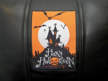 Halloween-Haunted House Logo Panel (Logo Panel Size: 24" Panel for Xpression Gaming Chair Only)