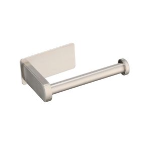Toilet Paper Holder Self Adhesive, Stainless Steel Rustproof Adhesive Toilet Roll Holder no Drilling (Color: as Pic)