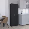 Nepal Pantry Cabinet, Space-Efficient 2-Door Design with Multiple Shelves