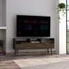 Hamburg TV Stand For TVÂ´s up 60", Four Legs, Three Open Shelves