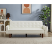 PU Leather Sofa Furniture Adjustable backrest Easily Assembles Loveseat