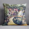 Road bend by Cezanne Cushion