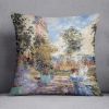 In a French garden by Hassam Cushion
