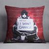 Banksy Keep Your Coins Cushion