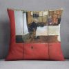 The family picture of Epps panels 1 3 by Alma Tadema Cushion
