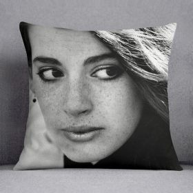 Nigella Lawson in 1983 Cushion (Insert: Without Insert, size: 18" X 18")