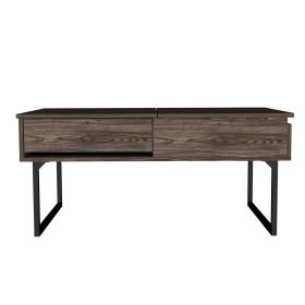 Hamburg TV Stand For TVÂ´s up 60", Four Legs, Three Open Shelves (Color: as Pic)