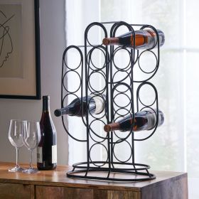 WINE RACK (Color: Black)