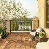 27 Pieces Acacia Wood Interlocking Patio Deck Tile Outdoor Decor  Flooring