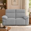 Double Reclining Chairs for Adults, Wall Hugger Recliners for Small Spaces, Love Seat Couches Sofa Reclinable for Living Room, Home Theater Seating