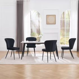 Dining chair, office chair. Itadds a sense of quality to the study room or offce, It is suitable for bothsimple home decor and modern furniture. (Color: Black Walnut)