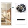 Magnetic Screen Door with Heavy Duty Magnets and Diamond Mesh Curtain