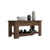 Saturn Storage Table, Four Legs, Lower Shelf