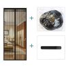 Magnetic Screen Door with Heavy Duty Magnets and Diamond Mesh Curtain