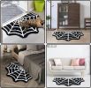 Gothic Rug Spider Web Indoor Halloween Rug