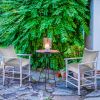 Outdoor Seat Cushion Set Waterproof Patio Furniture Cushion and Back Pillow Fade Resistant Deep Seat Set Chair Pad with Removable Cover for Chair Sofa