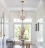 4 - Light Dimmable Crystal Chandelier