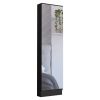 Charlotte Xl Shoe Rack, Five Interior Shelves, Mirror, Single Door Cabinet