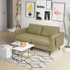 Modern Loveseat Sofa Couch with Side Storage Pocket