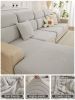 1 Pc Cream Style Sofa Cover, All Inclusive Universal Sofa Cover, High-end All Season Universal Sofa Cushion Cover Cloth