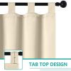 Indoor Outdoor Window Curtain (1 Panel) Beige