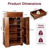 Kitchen Storage Farmhouse Storage Cabinet 47' Kitchen Pantry