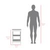 Side Table Rossville, Living Room, White