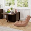 Foldable Coffee Table with Storage Cabinet Extendable Center Table