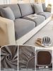1 Pc Waterproof Teddy Velvet Sofa Cover All Inclusive Universal Set Four Seasons Universal Anti Cat Scratch Sofa Cover Cloth