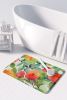 Connecticut Mountain Laurels in Watercolor Memory Foam Kitchen Mat Machine Washable Anti-Fatigue Mat Cushion Comfort Bath Mat or Kitchen Rug