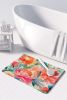 Peonies in Watercolor Memory Foam Kitchen Mat Machine Washable Anti-Fatigue Mat Cushion Comfort Bath Mat or Kitchen Rug