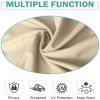 Indoor Outdoor Window Curtain (1 Panel) Beige