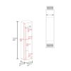 Golovin Shelf with 2 Shelves