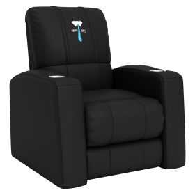 Relax Home Theater Recliner with Father's Day Tie Logo Panel (Material: Commercial Grade Synthetic Leather)