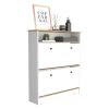 Wayne Shoe Rack, One Open Shelf, Superior Top
