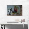 Graffiti Wallpaper Hanging
