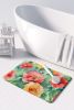 Georgia Cherokee Rose in Watercolor Memory Foam Kitchen Mat Machine Washable Anti-Fatigue Mat Cushion Comfort Bath Mat or Kitchen Rug