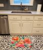 Peonies in Watercolor Memory Foam Kitchen Mat Machine Washable Anti-Fatigue Mat Cushion Comfort Bath Mat or Kitchen Rug