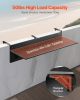 Balcony Hanging Table 12 x 48 in Outdoor Patio Railing Bar Table Foldable
