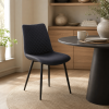 4pcs Modern PU Leather Dining Chair, for Dining Room, Kitchen, Living Room, Bedroom, Home, Restaurant & Cafe