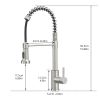 New Single Handle Pull-Down Sprayer Kitchen Faucet