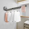 SOGA 93.2cm Wall-Mounted Clothing Dry Racks
