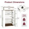 Kitchen Storage Farmhouse Storage Cabinet 47' Kitchen Pantry