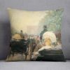 Carriage Parade by Hassam Cushion